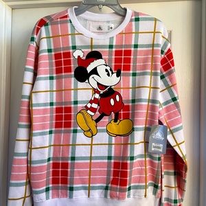 Mickey Holiday Pullover M